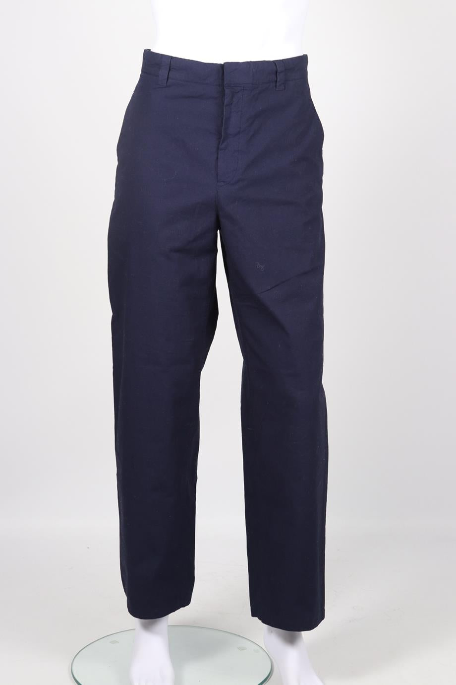 JIL SANDER MEN'S COTTON WIDE LEG PANTS IT 46 UK/US WAIST 30