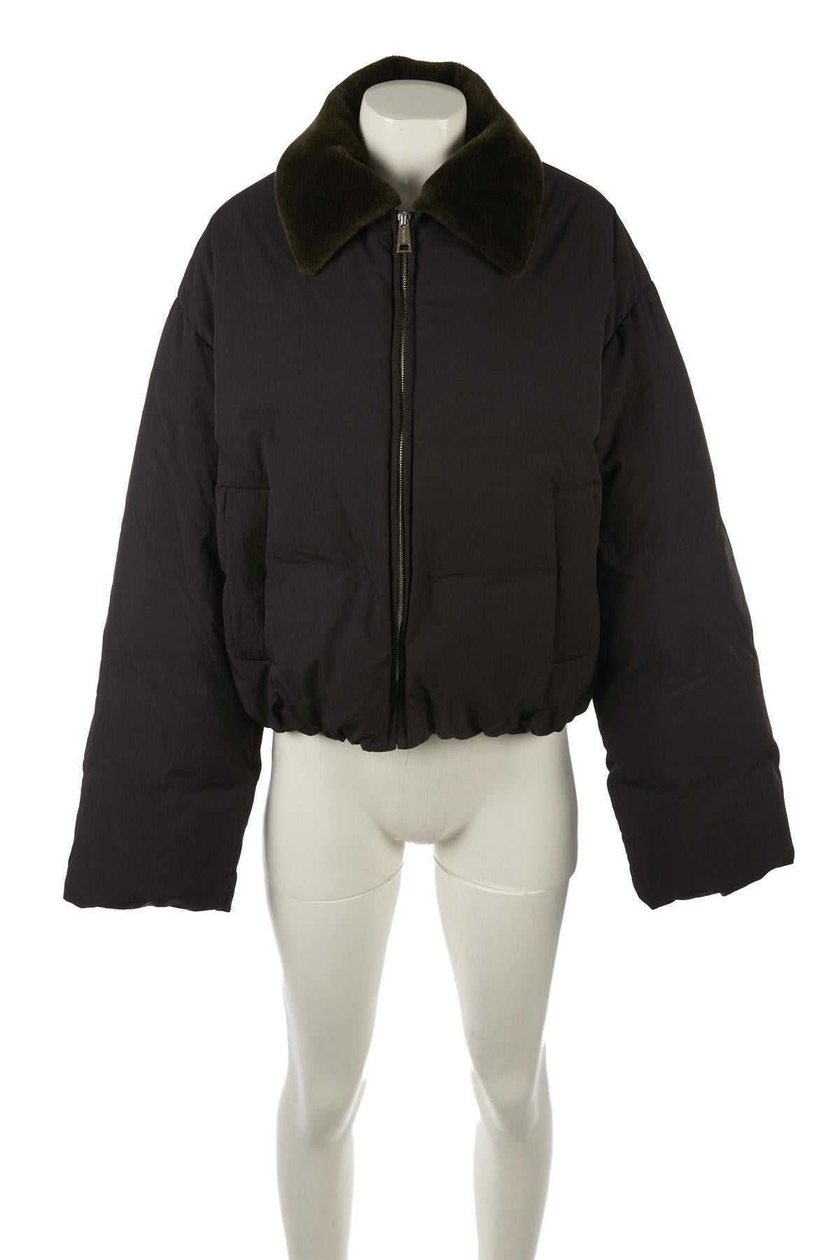 NANUSHKA BLACK ZACHARIE PADDED DOWN JACKET SMALL