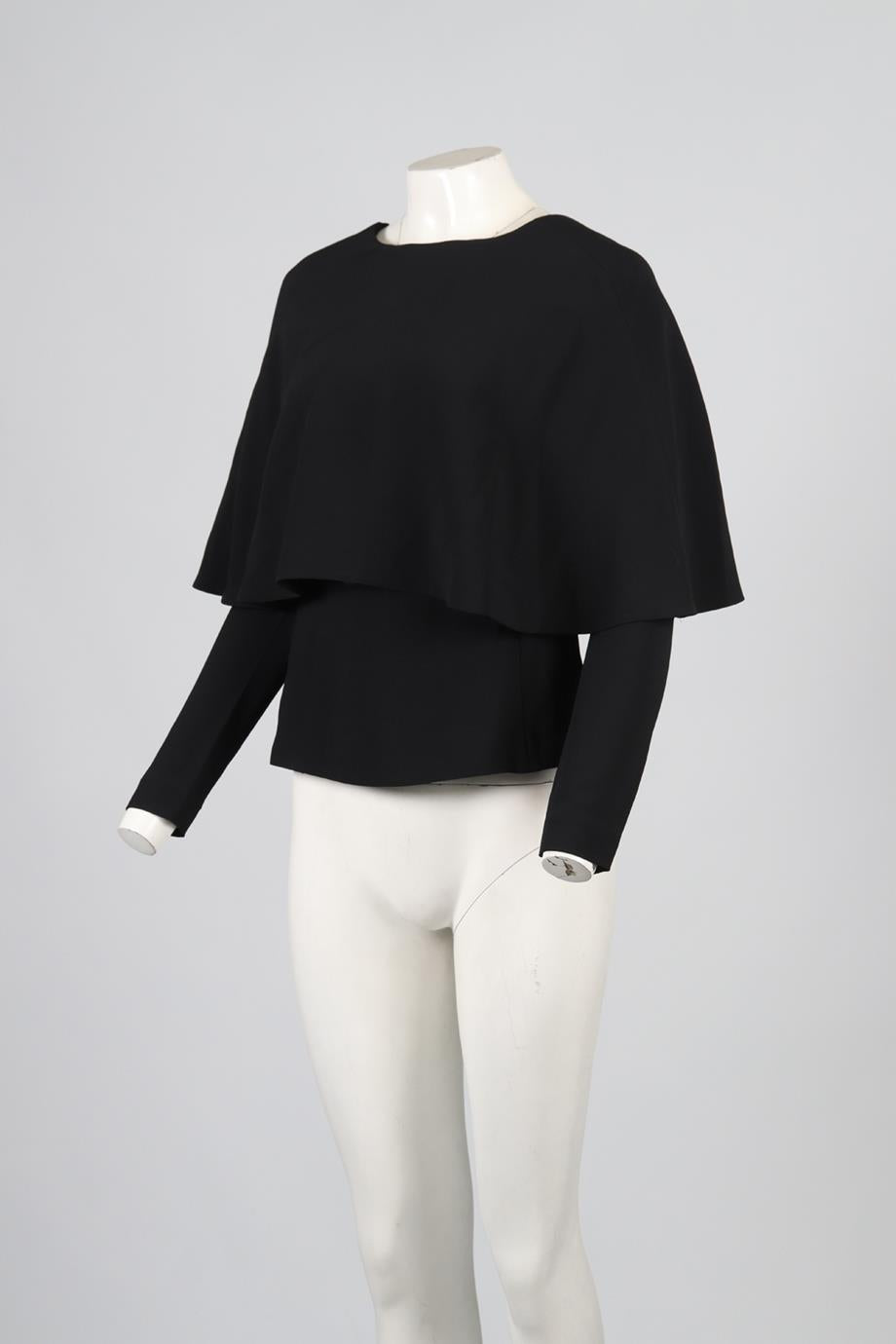 MIU MIU CREPE TOP IT 42 UK 10