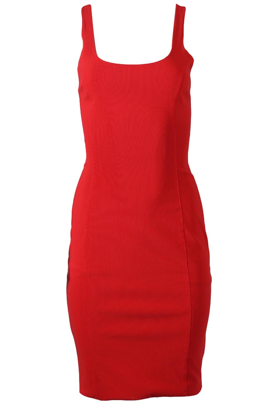 ALEXANDER WANG STRETCH KNIT MIDI DRESS UK 6