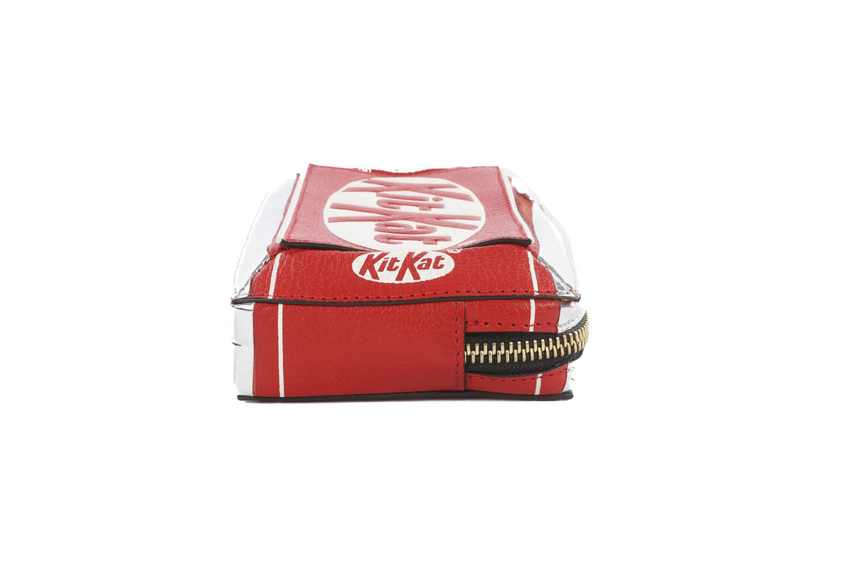 ANYA HINDMARCH RED KIT KAT CLUTCH