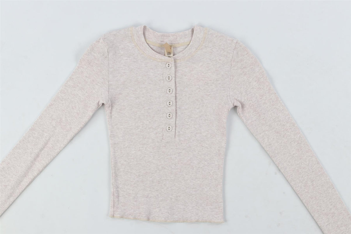 SKIMS GREY COTTON TOP XXSMALL
