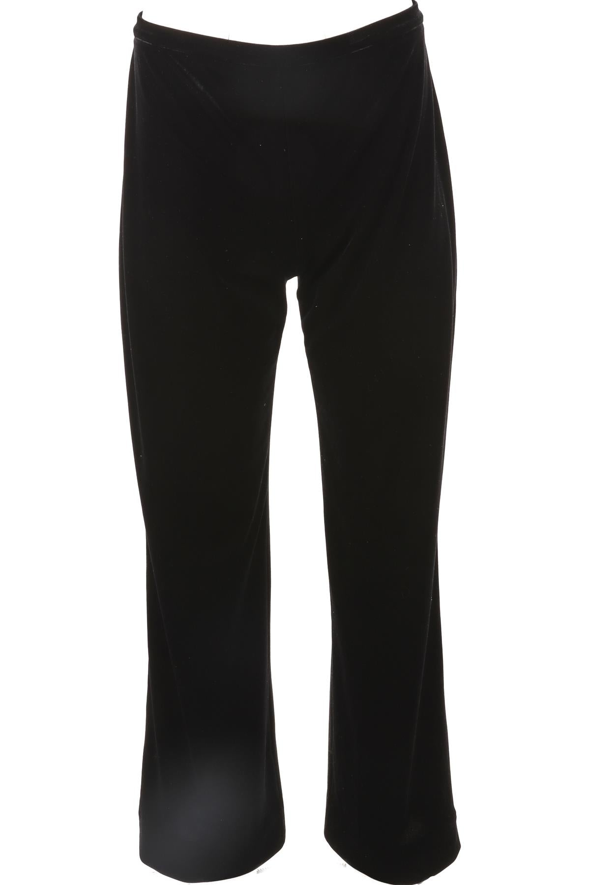 GIORGIO ARMANI NAVY VELVET STRAIGHT LEG PANTS IT 44 UK 12
