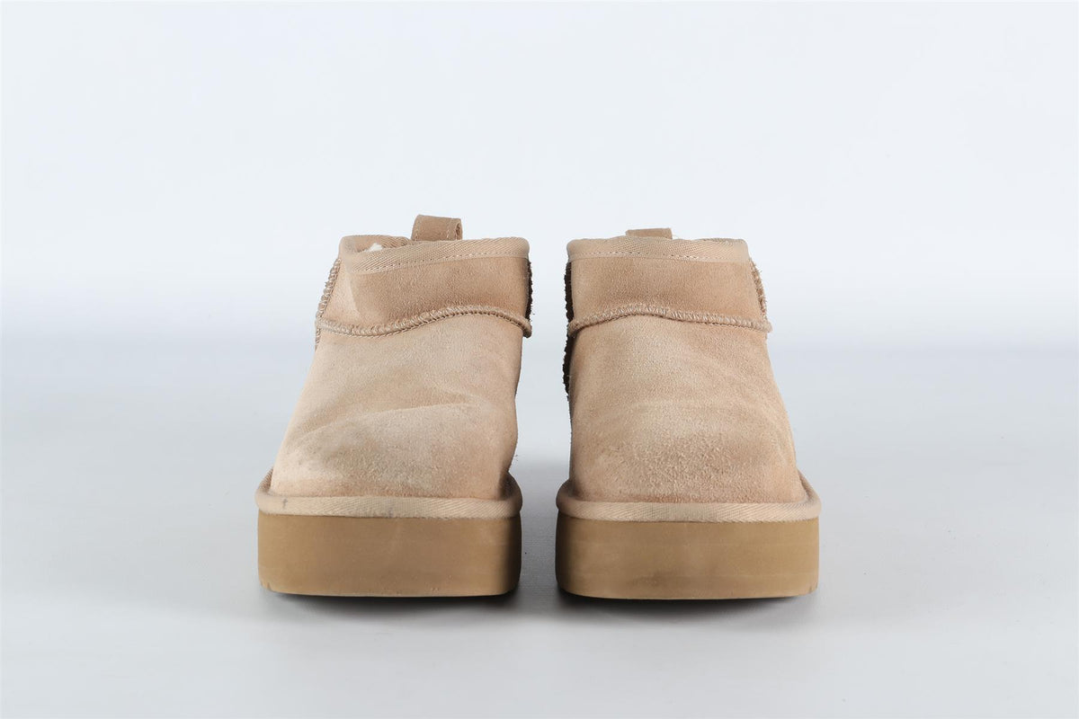 UGG BEIGE ANKLE BOOTS EU 36 UK 3 US 4