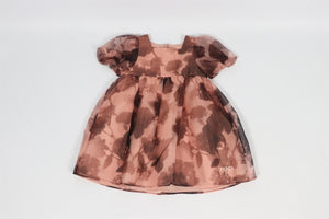 FENDI PINK KIDS GIRLS SILK DRESS 24 MONTHS