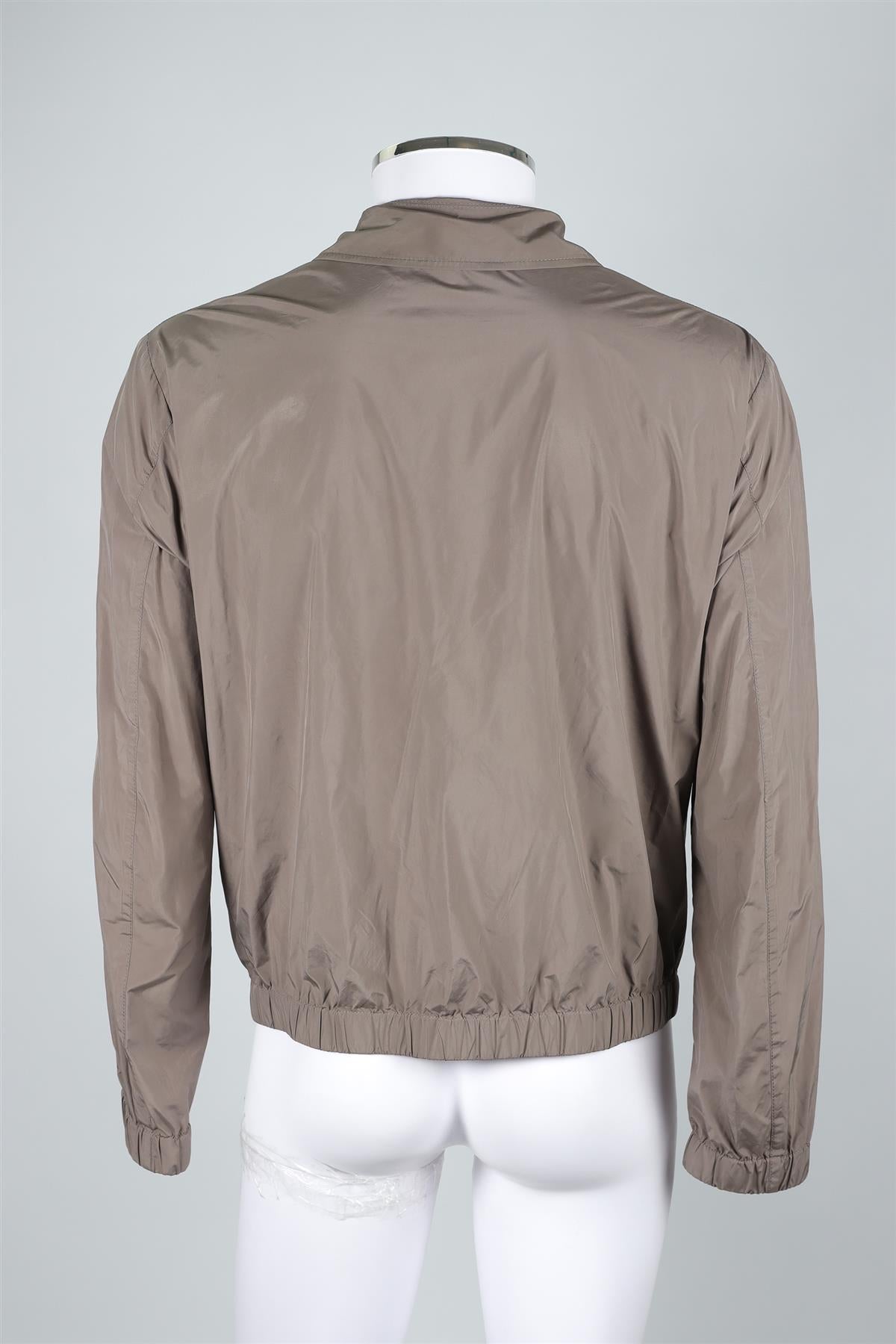 BOTTEGA VENETA GREY MEN'S SHELL JACKET IT 50 UK/US 40