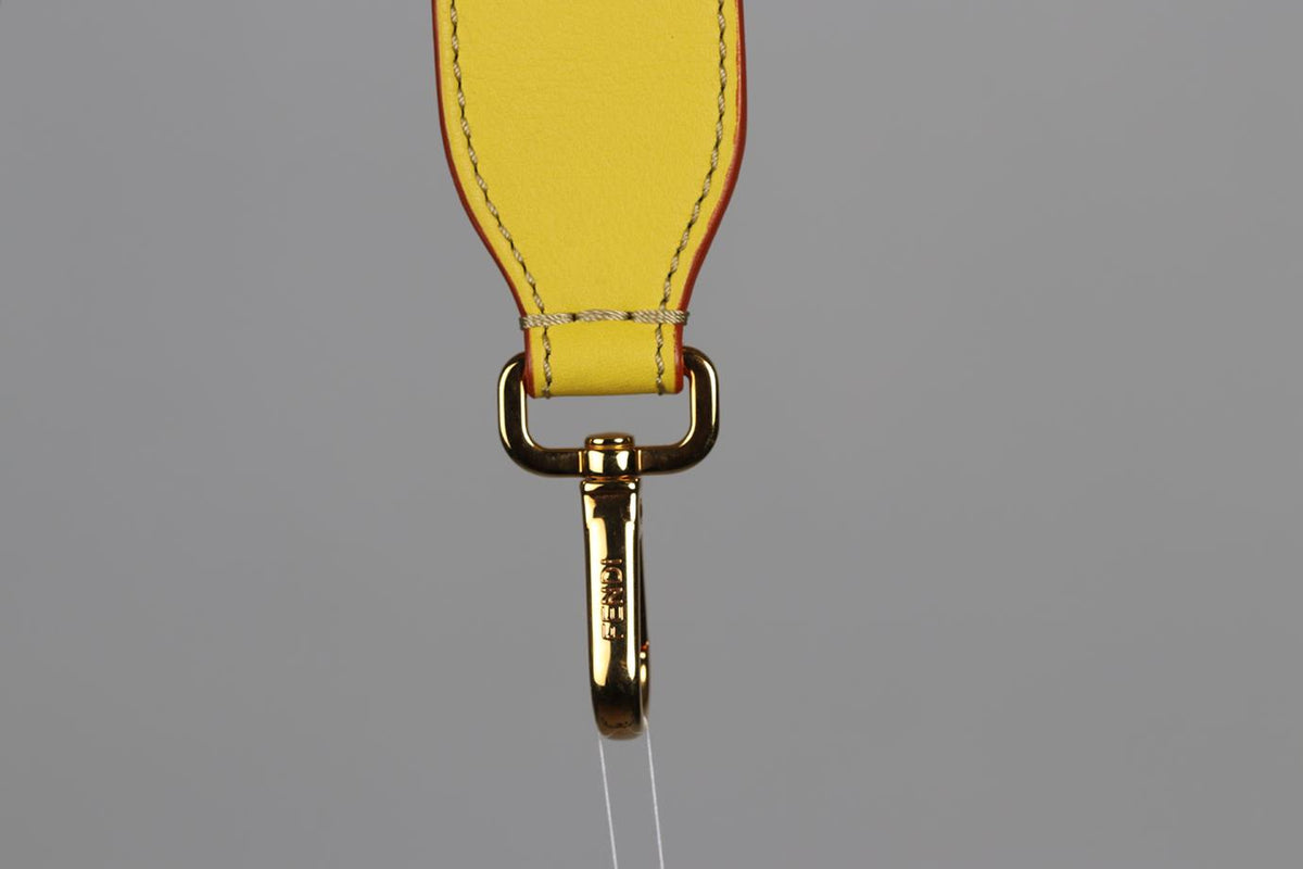 FENDI LEATHER BAG STRAP