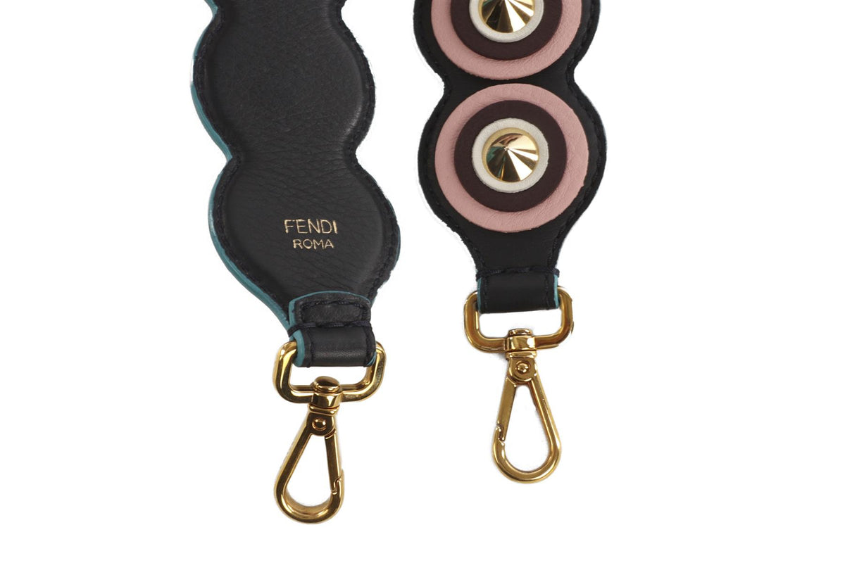 FENDI MULTI LEATHER BAG STRAP