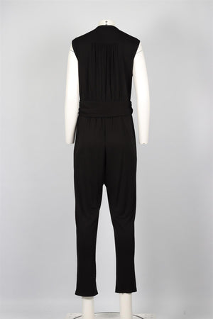 EMILIO PUCCI BLACK JERSEY JUMPSUIT IT 48 UK 16