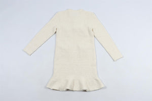 SELF-PORTRAIT CREAM KIDS GIRLS DRESS 10-12 YEARS