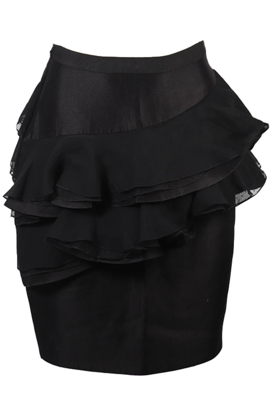 JASON WU SILK BLEND MINI SKIRT US 4 UK 8
