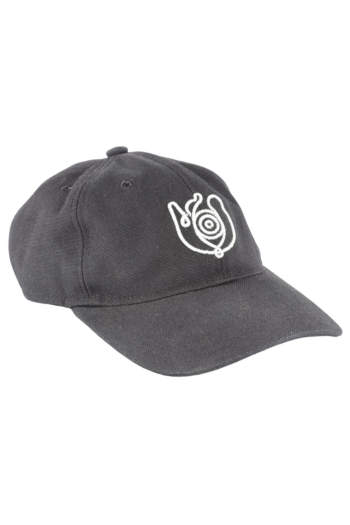 LOEWE BLACK COTTON BASEBALL CAP ONE SIZE