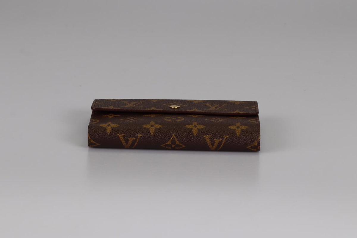 LOUIS VUITTON 2000 MONOGRAM COATED CANVAS WALLET
