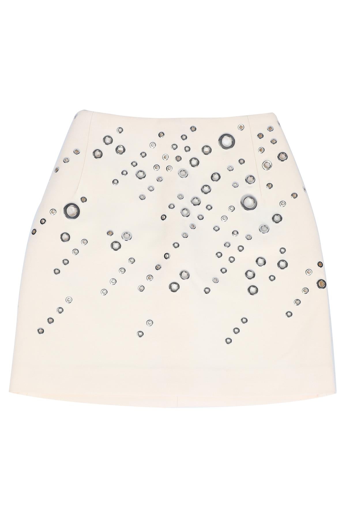 MUGLER WOOL BLEND MINI SKIRT FR 36 UK 8