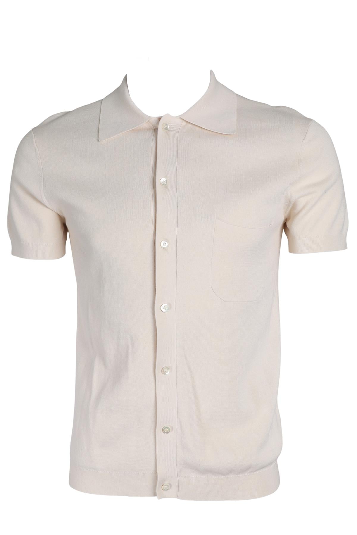 ODYSSEE CREAM MEN'S COTTON TOP SMALL