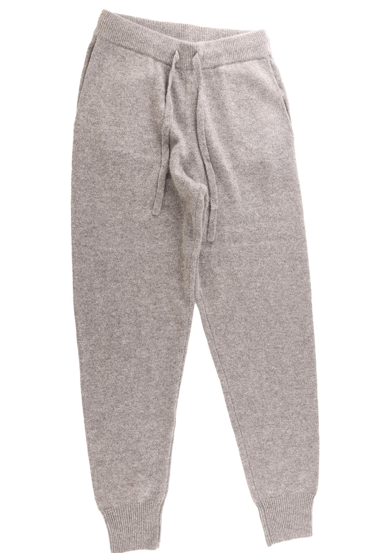 ONE GREY DAY GREY CASHMERE TAPERED PANTS SMALL