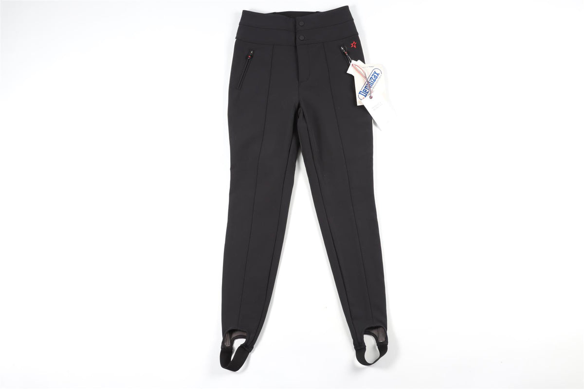 PERFECT MOMENT BLACK STIRRUP PANTS XSMALL