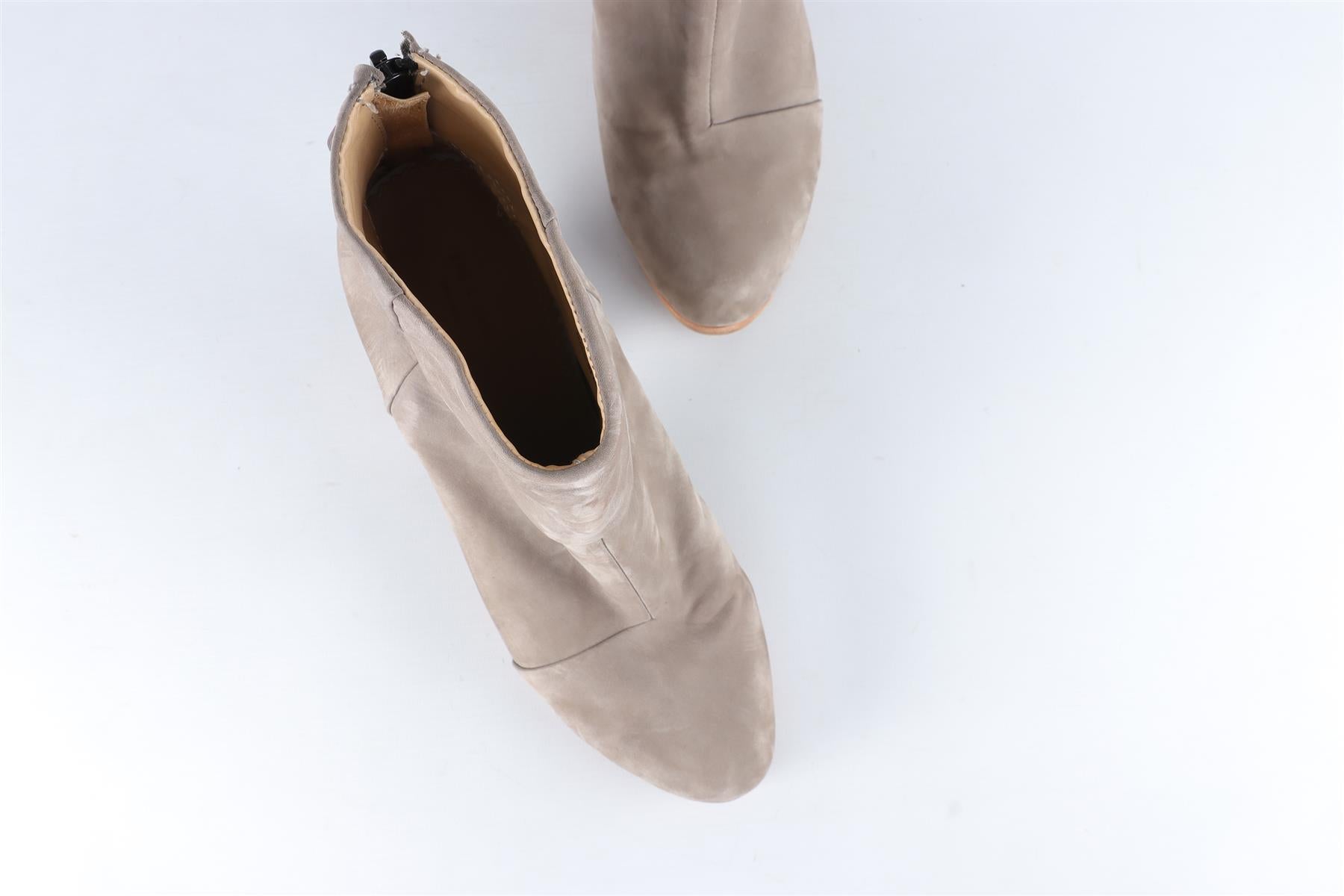 RAG & BONE GREY SUEDE ANKLE BOOTS EU 38 UK 5 US 8