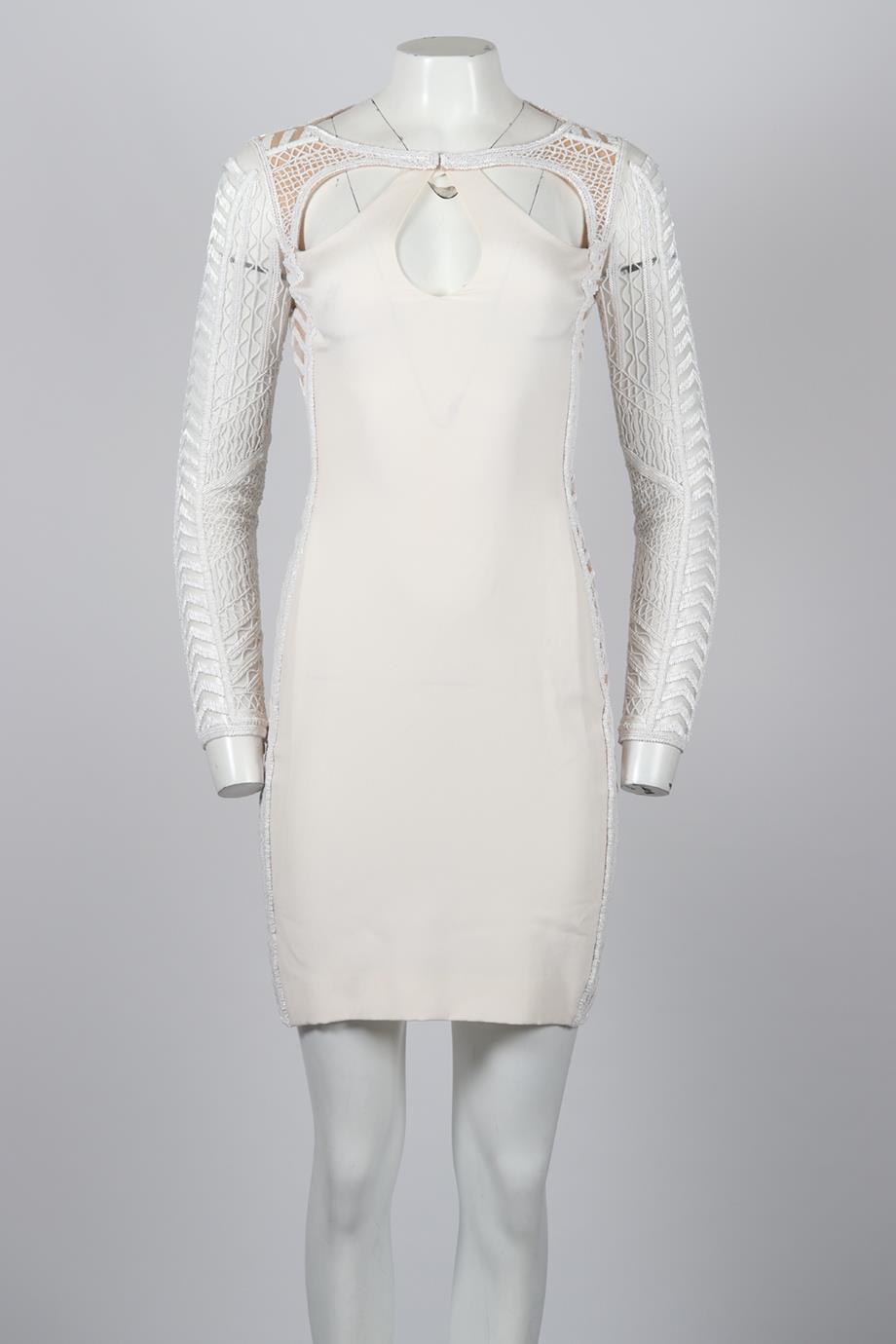 EMILLIO PUCCI SEQUINNED SILK MINI DRESS IT 38 UK 6