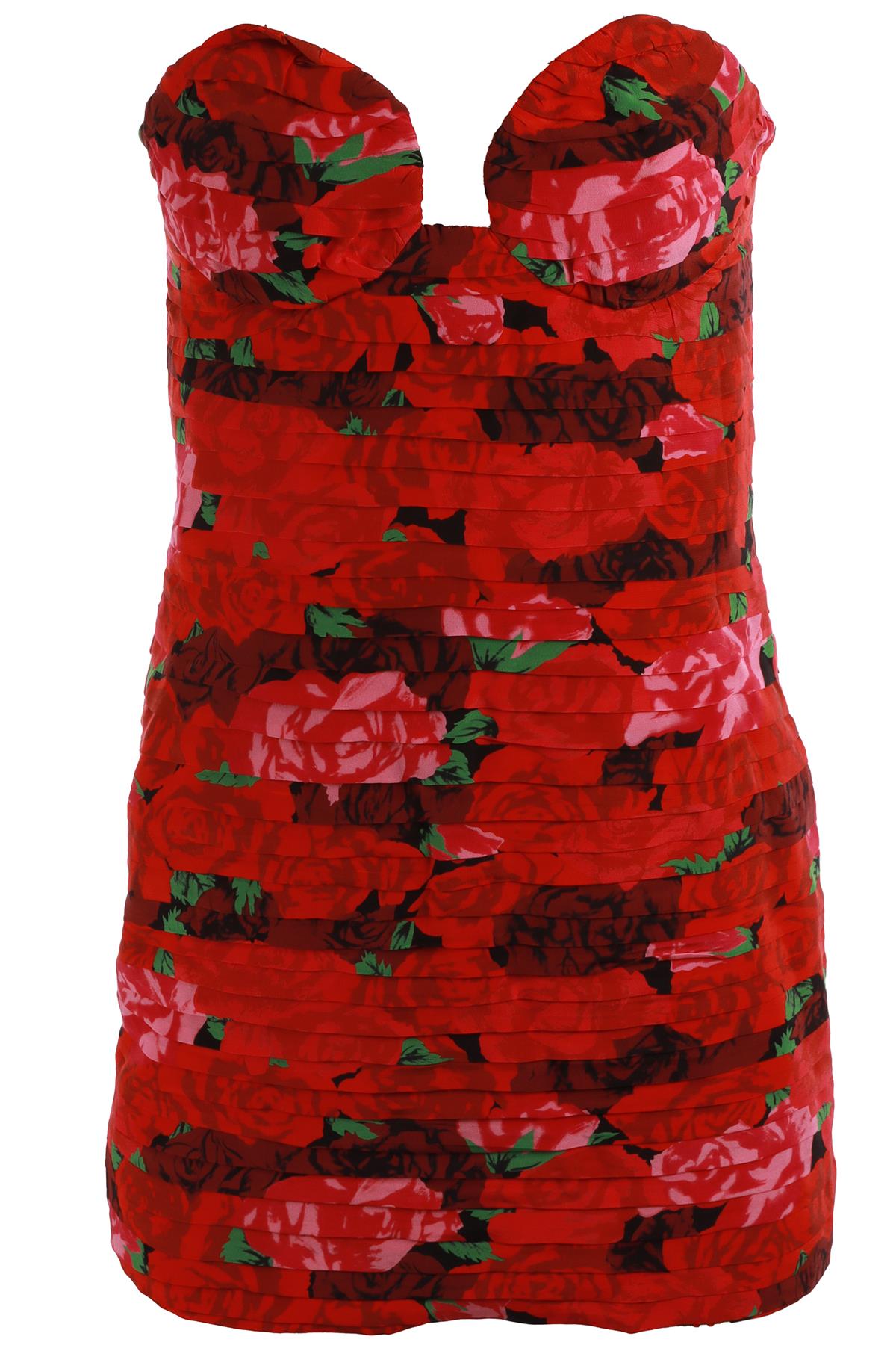 MAGDA BUTRYM MULTI SILK MINI DRESS FR 40 UK 12
