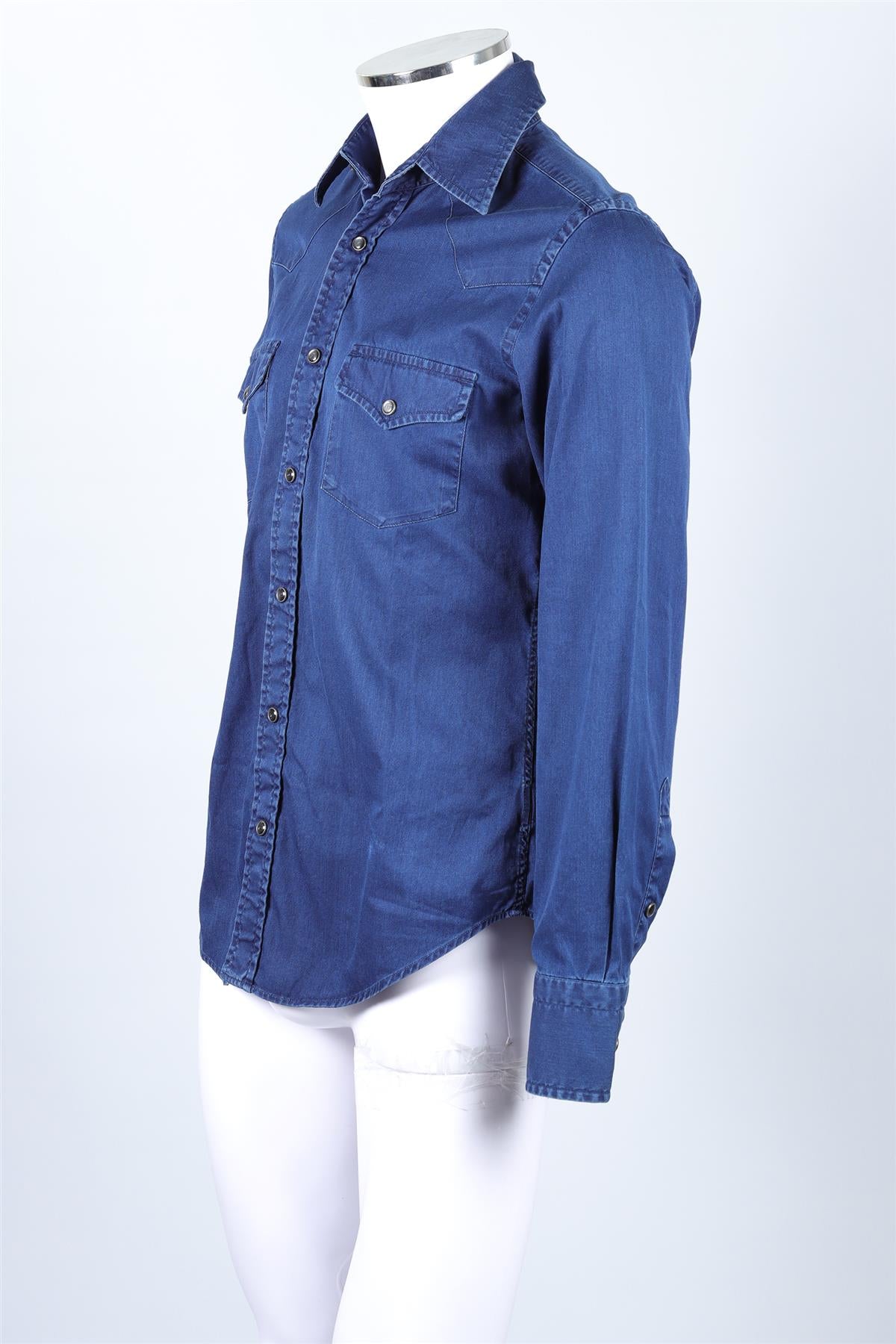 TOM FORD NAVY MEN'S DENIM SHIRT UK/US CHEST 40