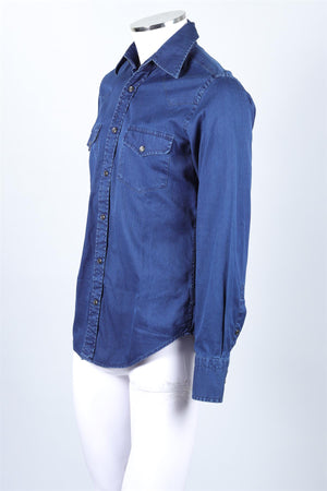 TOM FORD NAVY MEN'S DENIM SHIRT UK/US CHEST 40