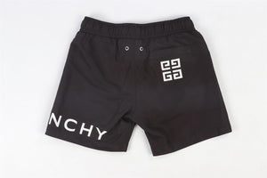 GIVENCHY BLACK KIDS BOYS SWIM SHORTS 8 YEARS