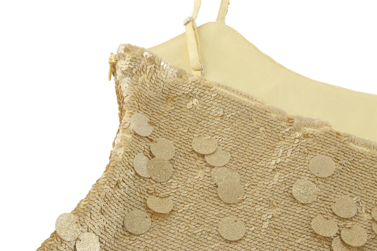 Gold Sequin Top
