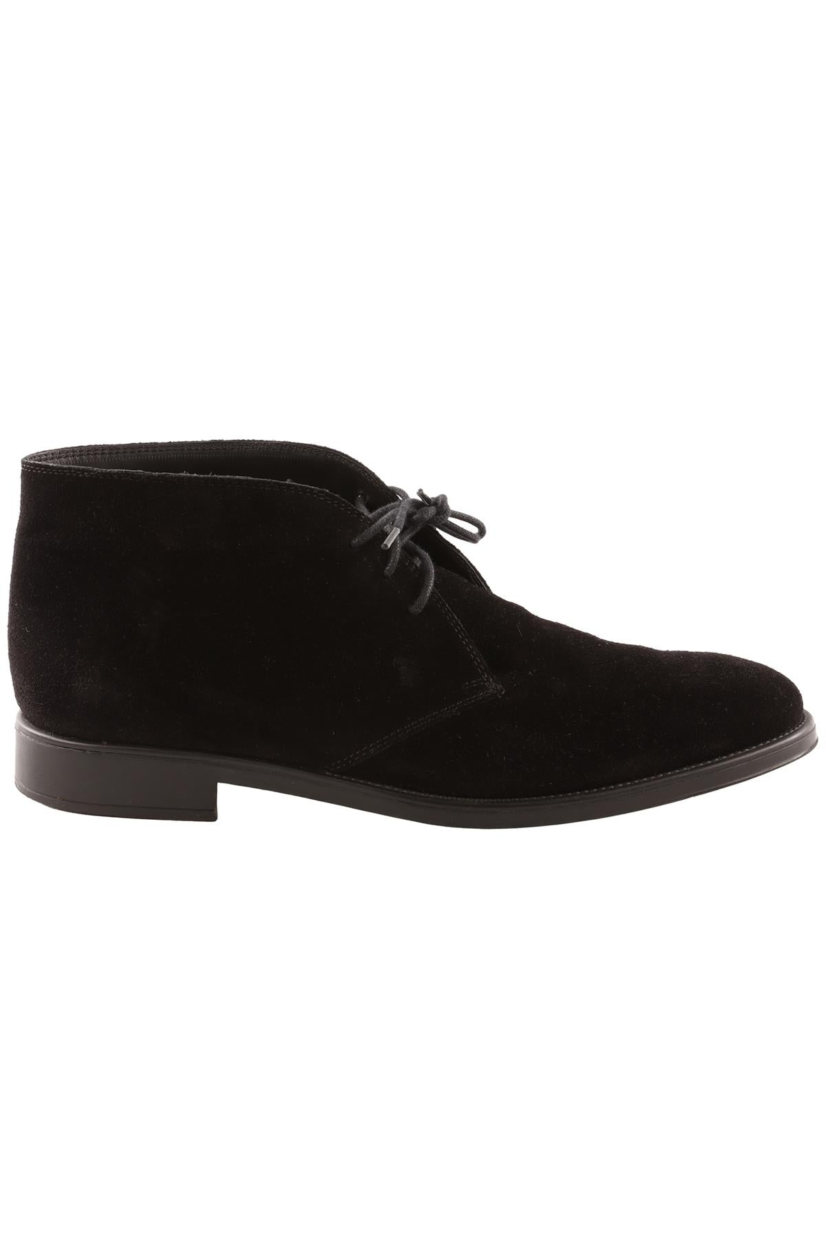 TOD'S BLACK MEN'S SUEDE ANKLE BOOTS EU 42 UK 9 US 12