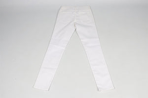 FRAME WHITE HIGH RISE SKINNY JEANS W27 UK 8-10