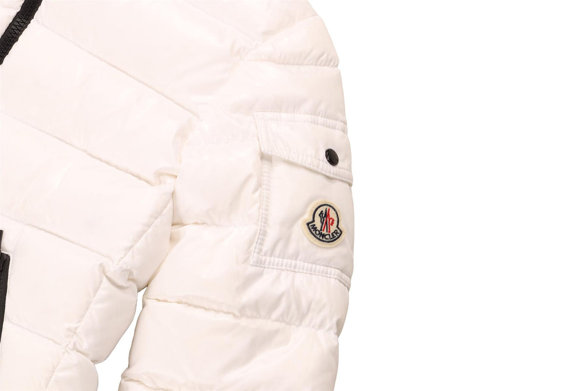 MONCLER WHITE KIDS GIRLS JACKET 12 YEARS
