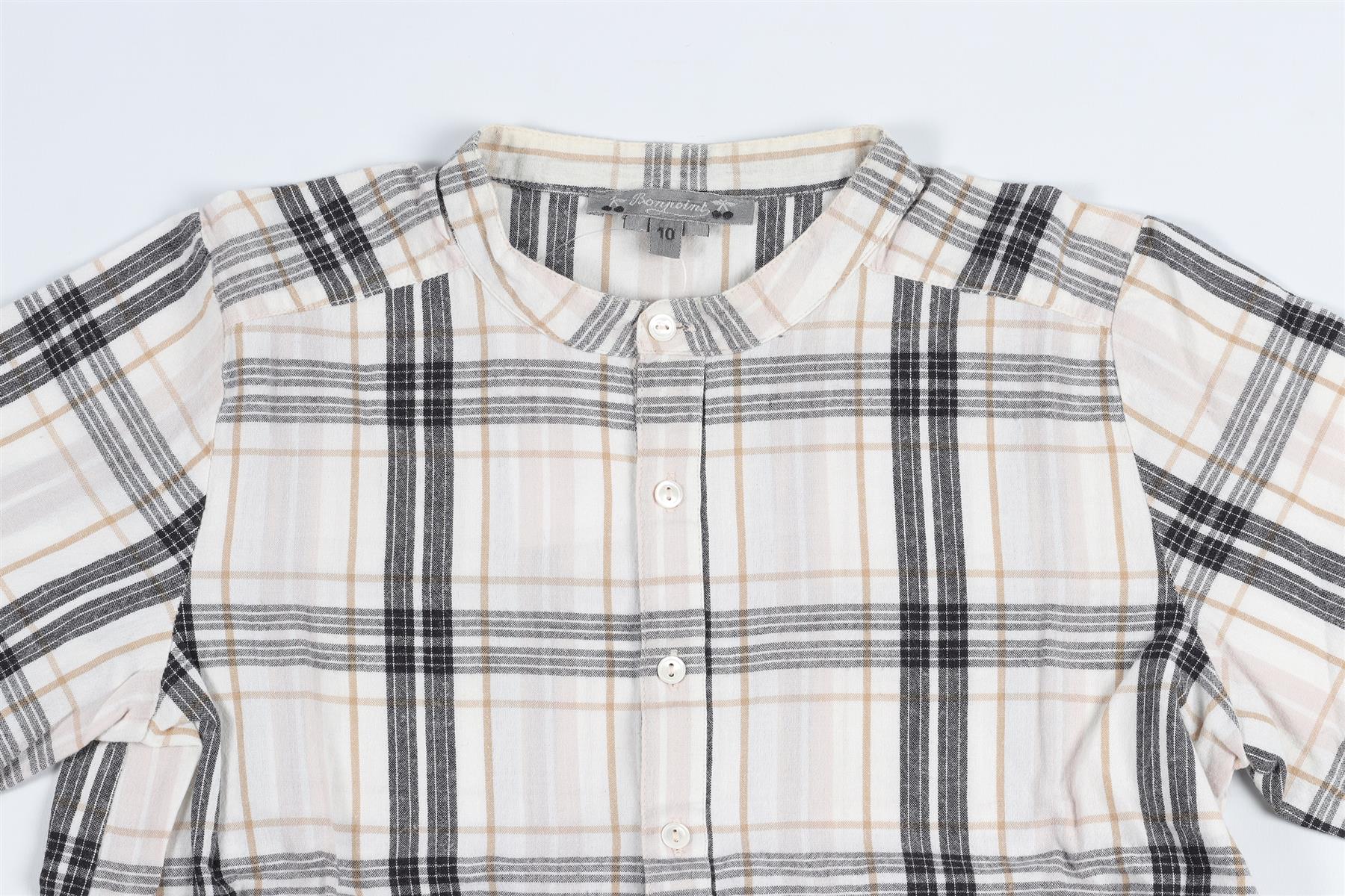 BONPOINT WHITE KIDS BOYS SHIRT 10 YEARS