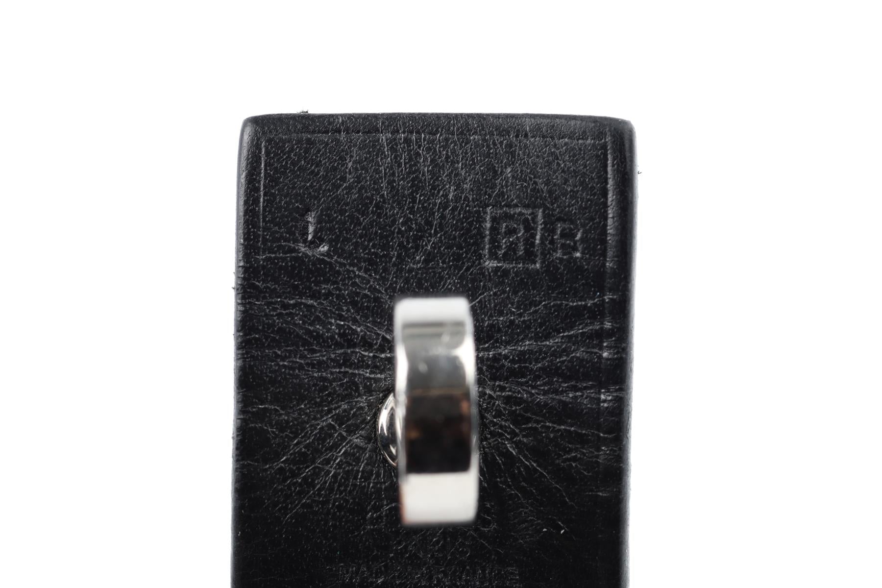 HERMÈS BLACK 2014 HIP HOP LEATHER BRACELET