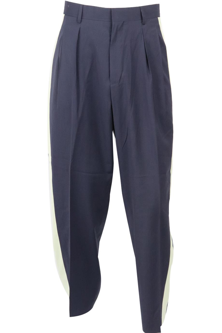 PAUL SMITH MEN'S WOOL STRAIGHT LEG PANTS W30 EU 46