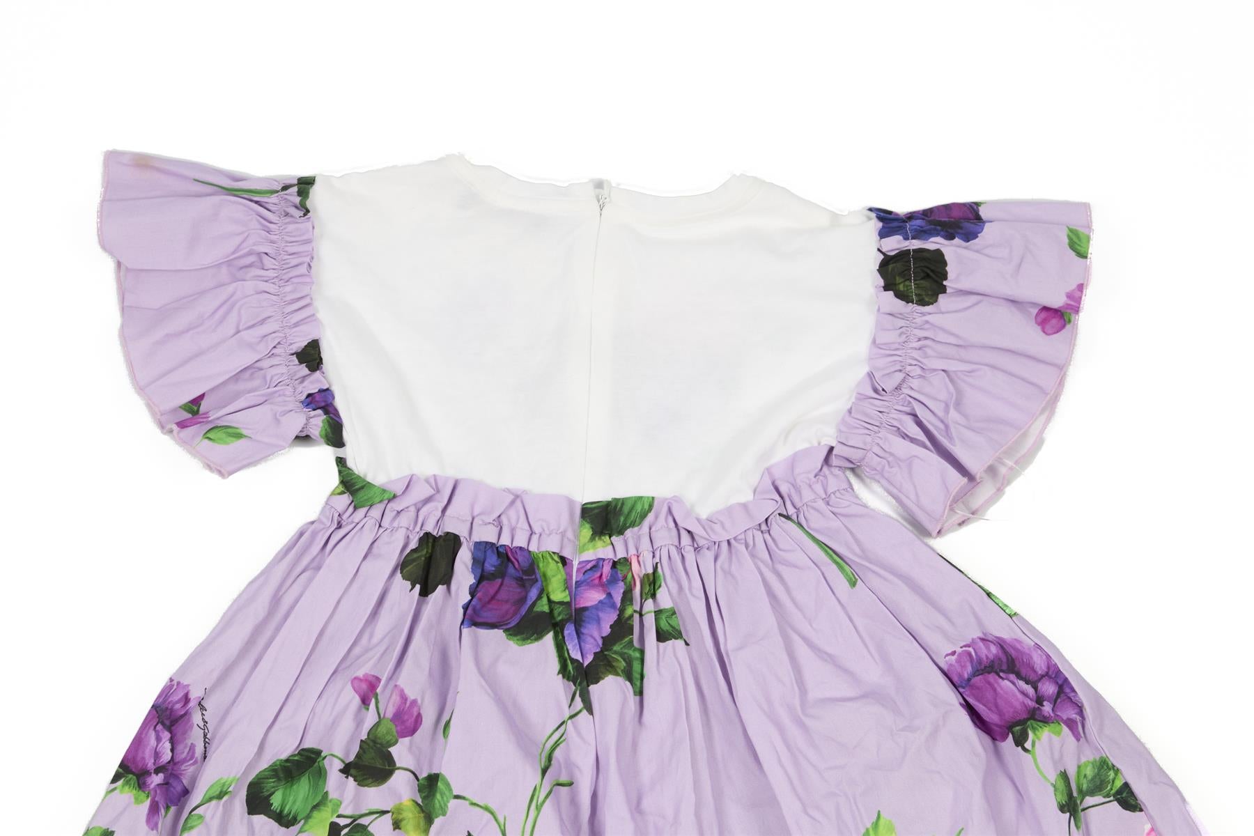 DOLCE & GABBANA PURPLE KIDS GIRLS DRESS 5 YEARS