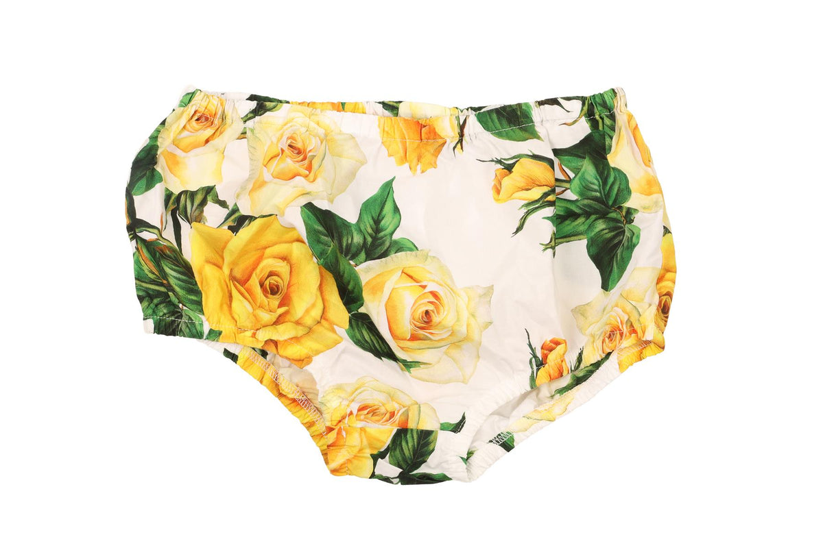 DOLCE & GABBANA MULTI KIDS GIRLS DRESS AND BLOOMERS 24-30 MONTHS