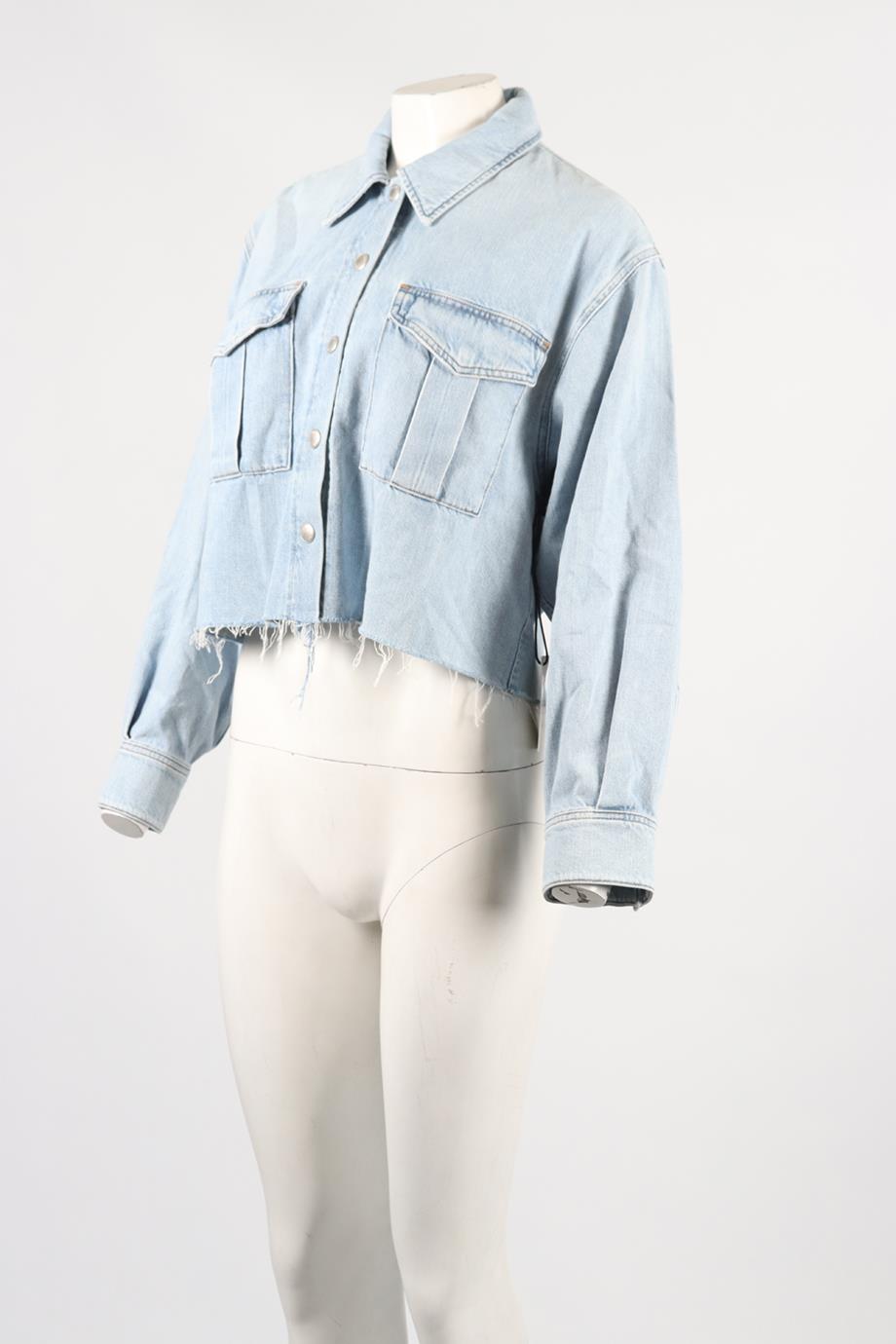 AGOLDE DENIM SHIRT XSMALL