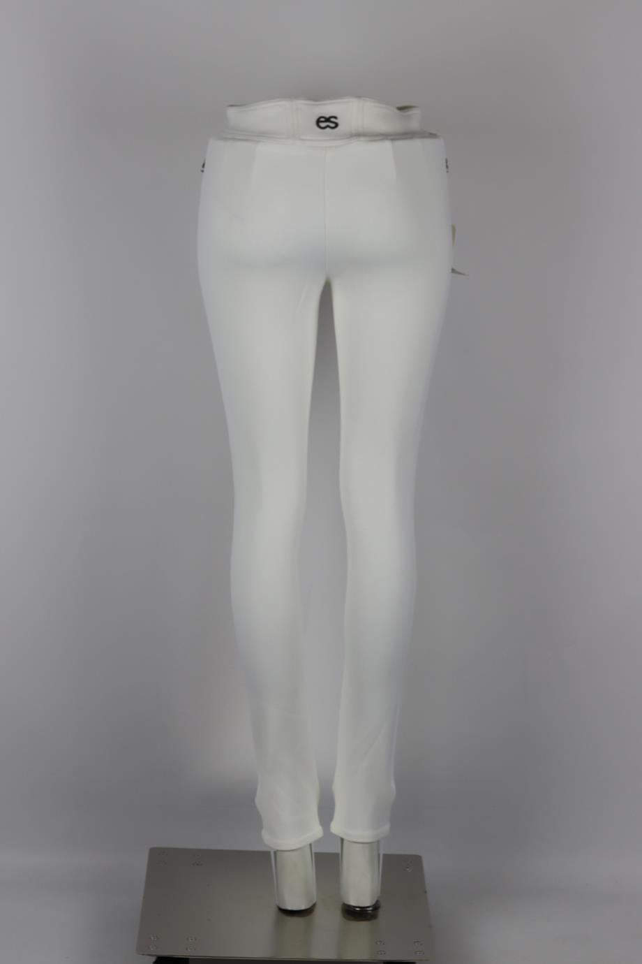 ERIN SNOW STRETCH SKINNY STIRRUP SKI PANTS US 0 UK 4