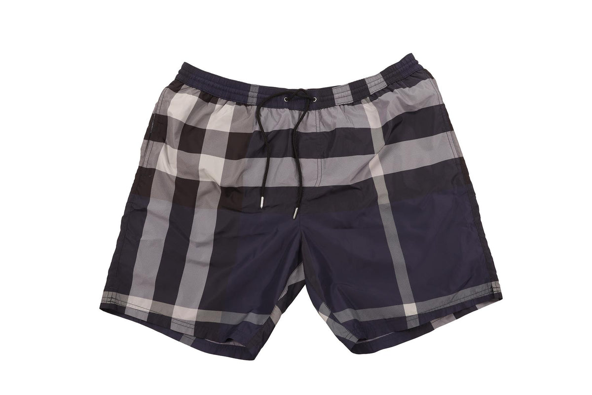 BURBERRY NAVY MEN'S SWIM SHORTS XLARGE