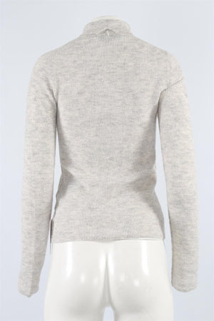 ACNE STUDIOS GREY ALPACA SWEATER XSMALL