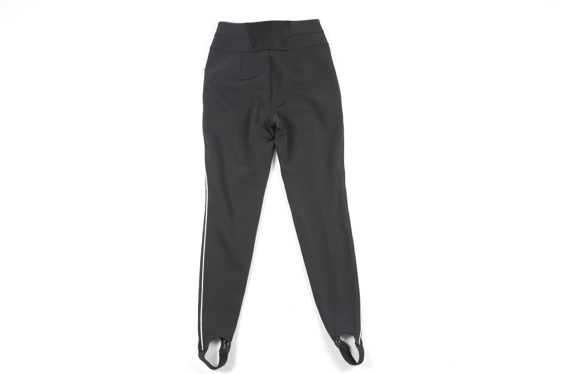 PERFECT MOMENT BLACK STIRRUP PANTS XSMALL