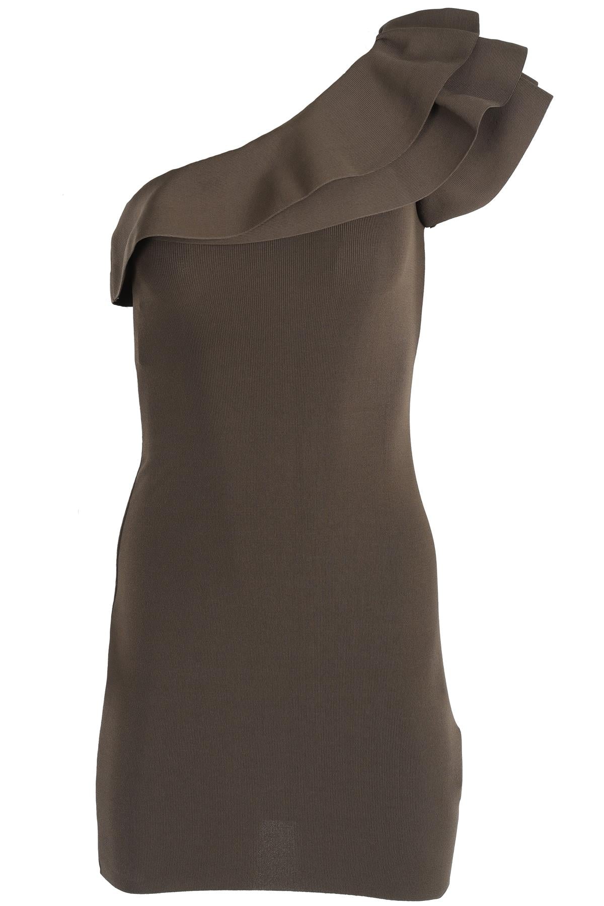 VALENTINO GREEN KNIT MINI DRESS XSMALL