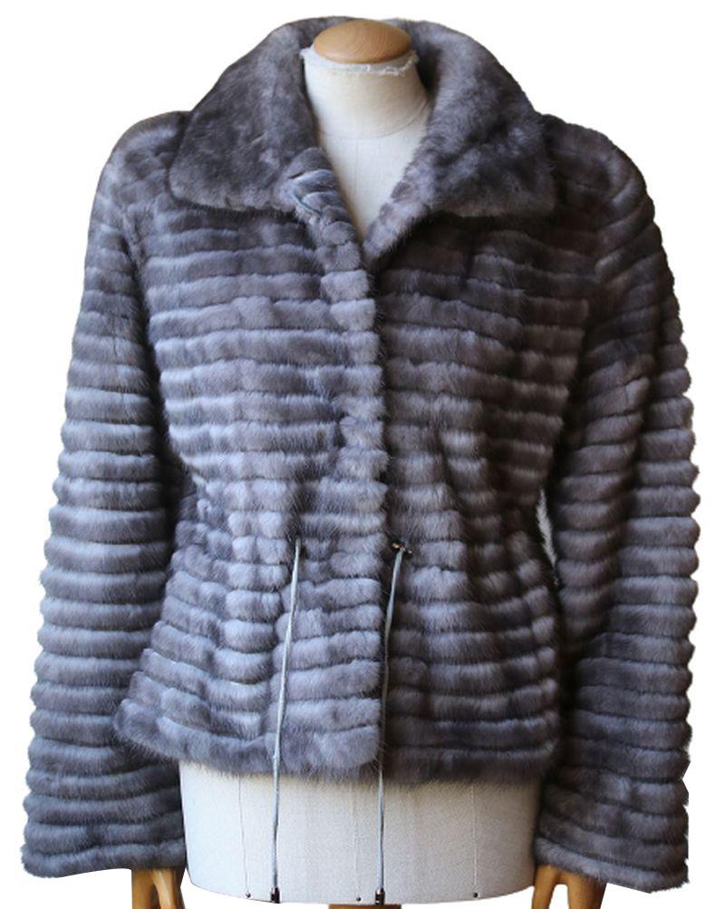 MILADY MINK FUR JACKET IT 40 UK 8