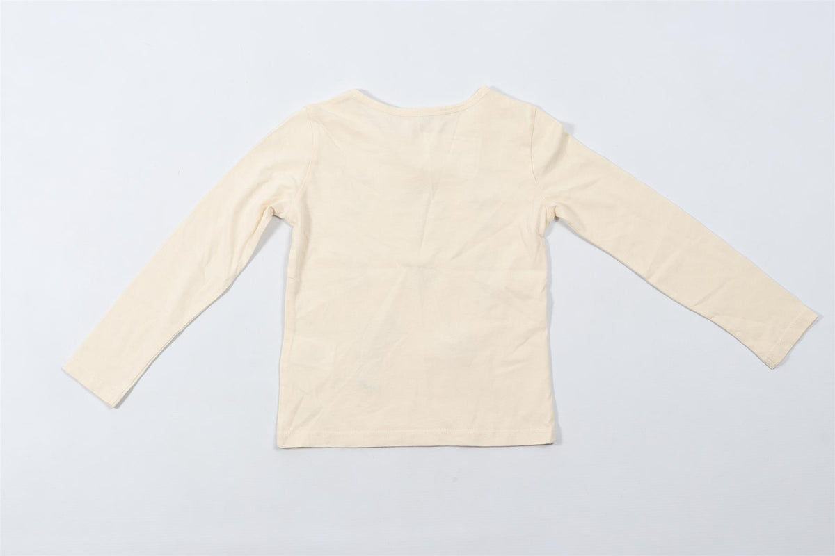 BONPOINT CREAM KIDS GIRLS TOP 6 YEARS
