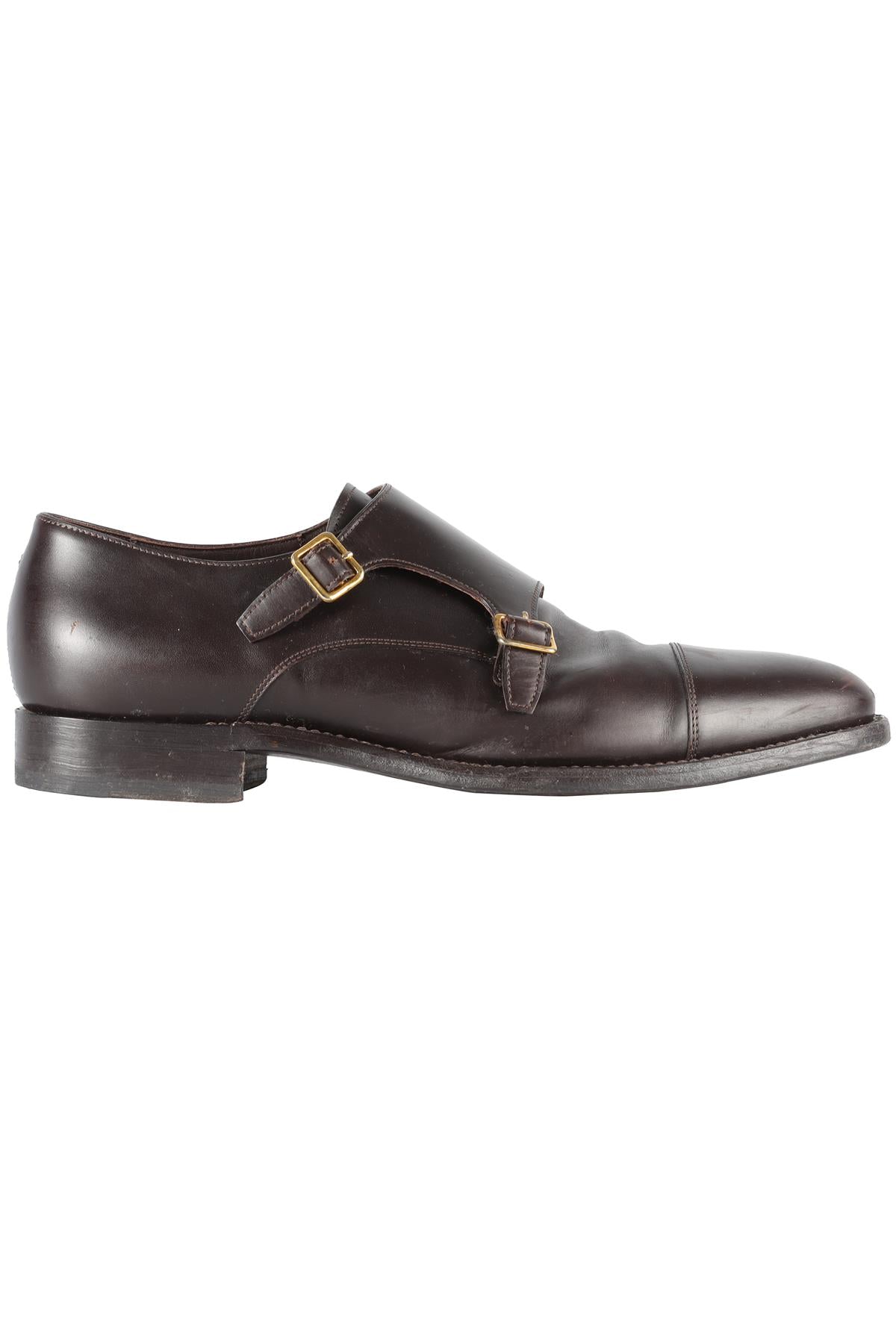 PAUL SMITH BROWN MEN'S LEATHER LOAFER EU 42 UK 8 US 9