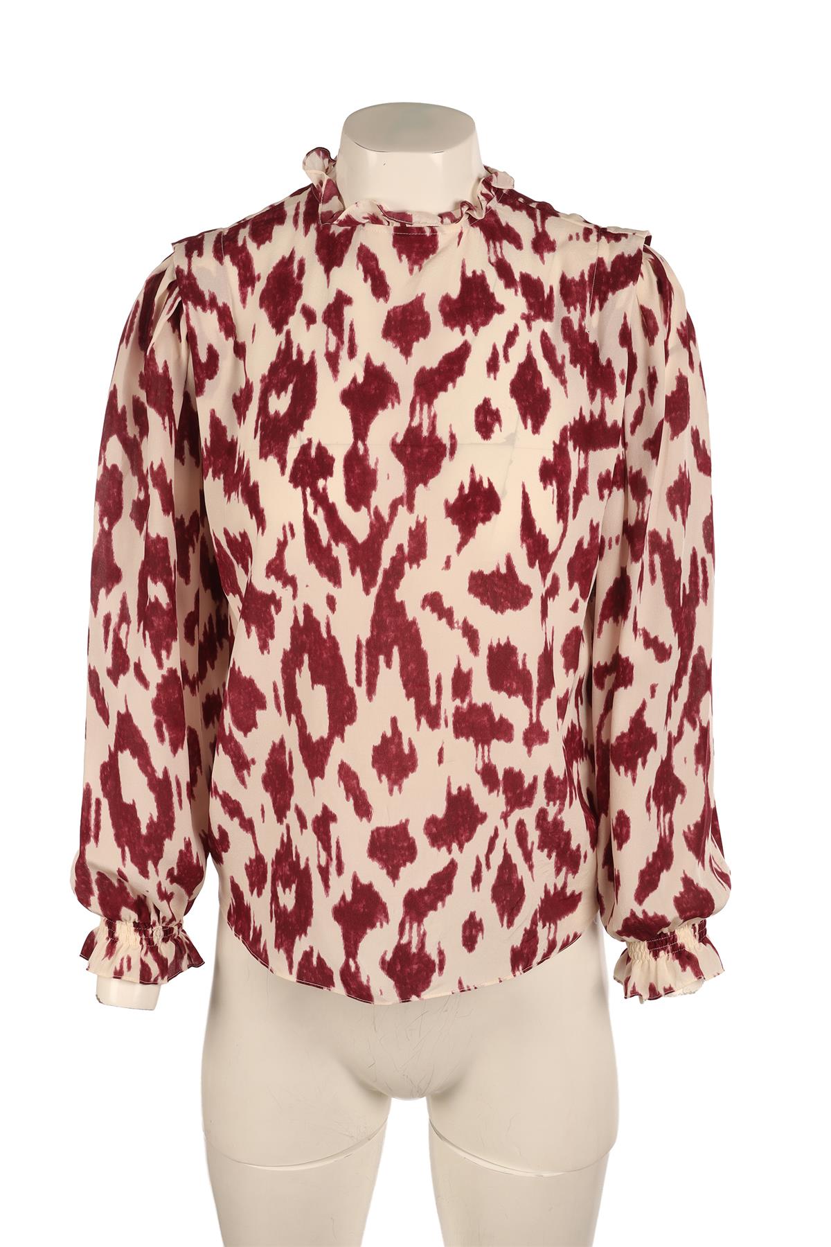 ISABEL MARANT ÉTOILE PURPLE SILK SHIRT FR 34 UK 6