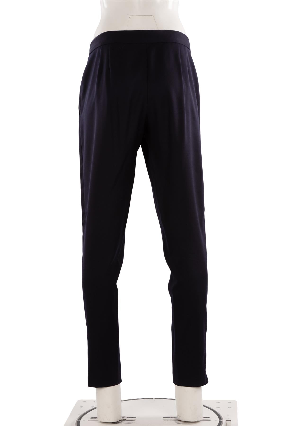 STELLA MCCARTNEY NAVY SLIM LEG PANTS IT 44 UK 12