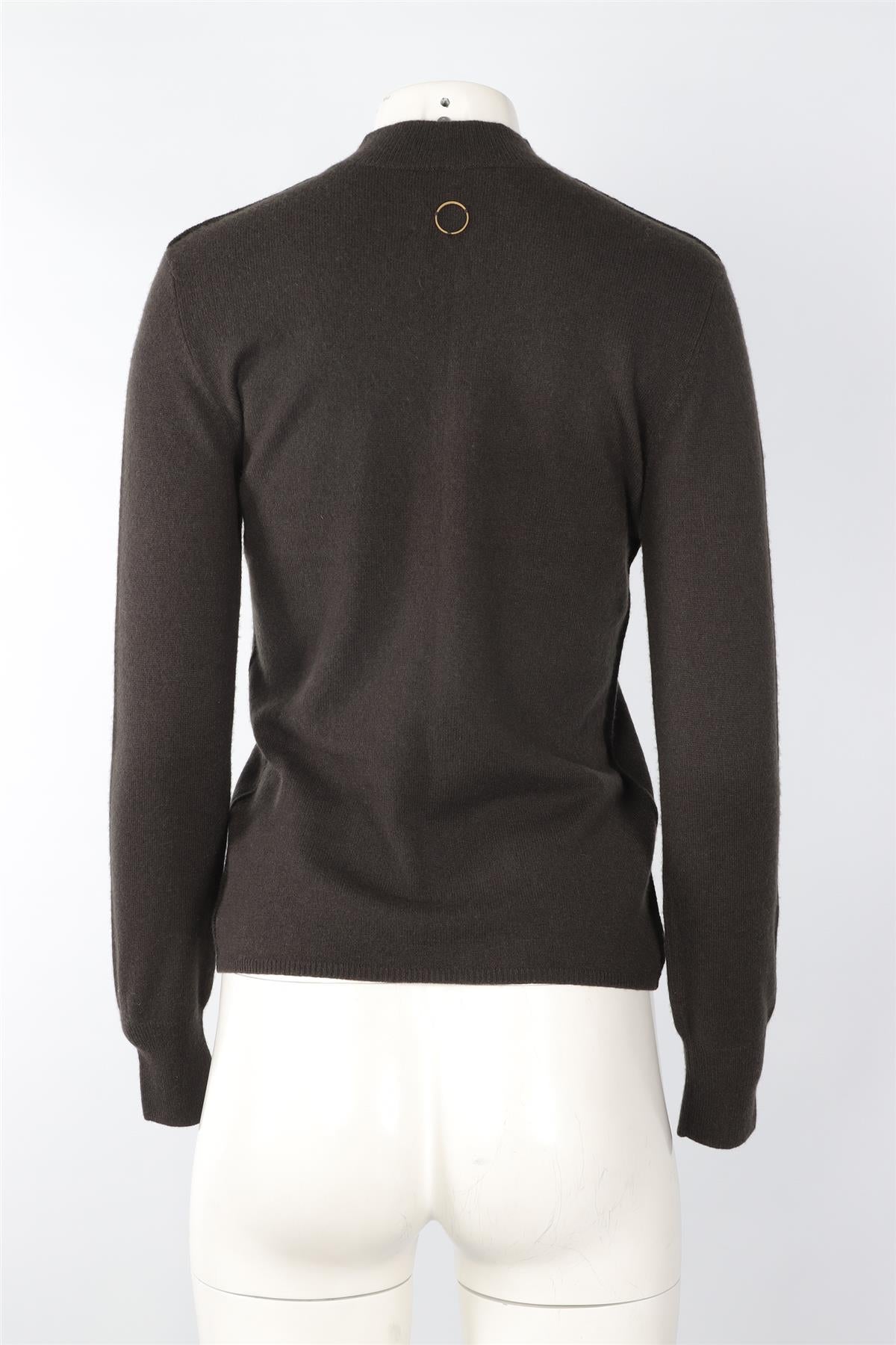 OYUNA GREEN CASHMERE SWEATER SMALL