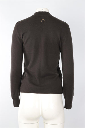 OYUNA GREEN CASHMERE SWEATER SMALL