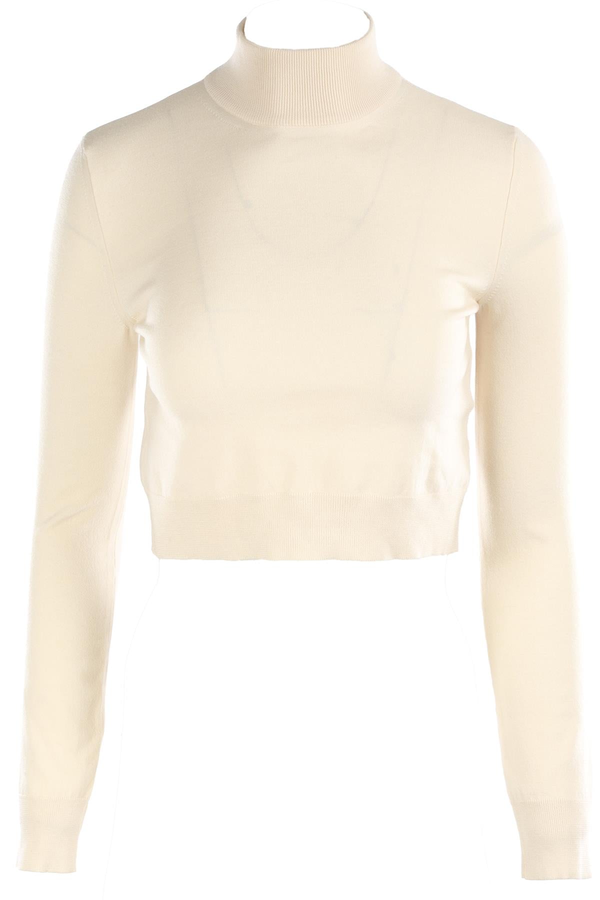 MAXMARA CREAM WOOL TOP SMALL